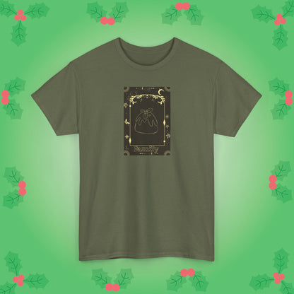 Christmas Plum Pudding Family Tarot Card Lover Unisex T Shirt