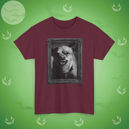 Angry Dog Spooky Halloween T-Shirt | Photographic Design