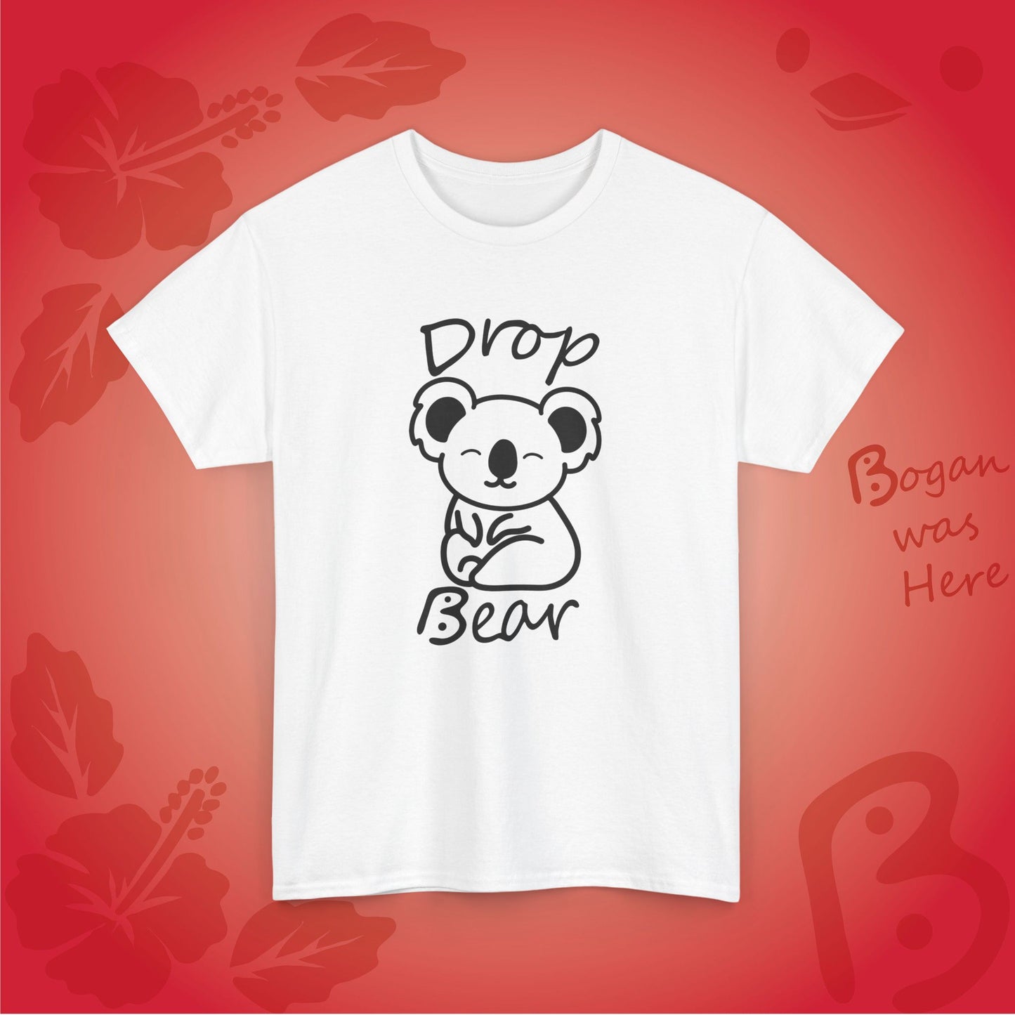 Drop Bear Cute Koala Bogan's Design Tshirt