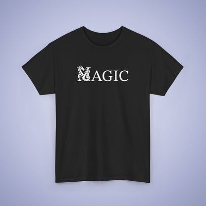 Magic Word Art Text Dragon Lover Unisex T Shirt