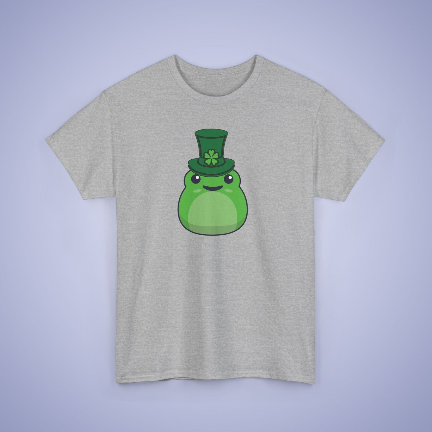 St Patrick's Day Graphic Tee Frog Lover Gift Unisex T Shirt