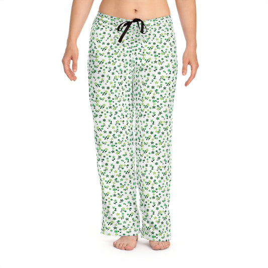 St Patricks Day Daisy Women's PJ Pants