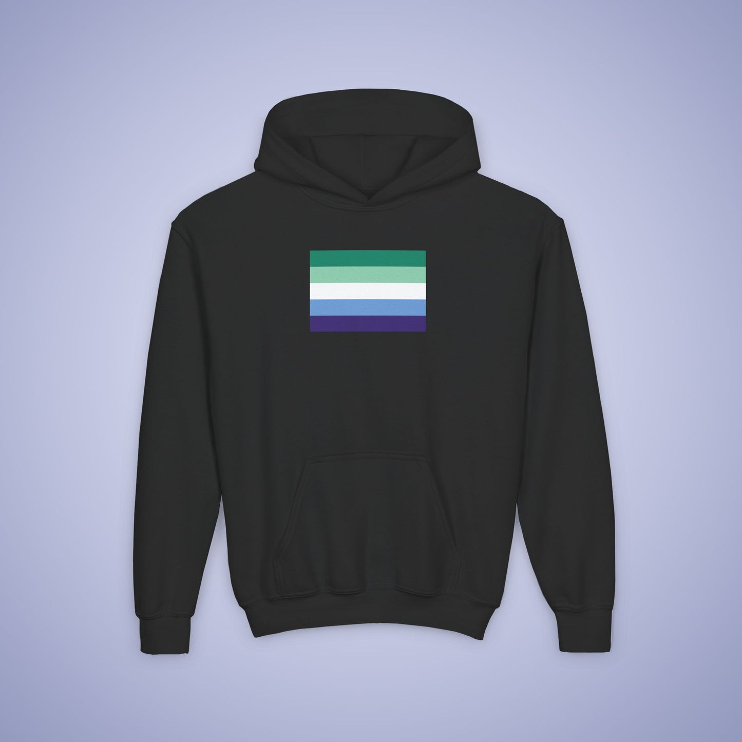 Gay Man Flag Pride Kids Cotton Hoodie LGBTQ Pride Month