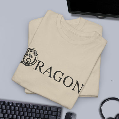 Dragon Word Art Text Dragon Lover Unisex T Shirt