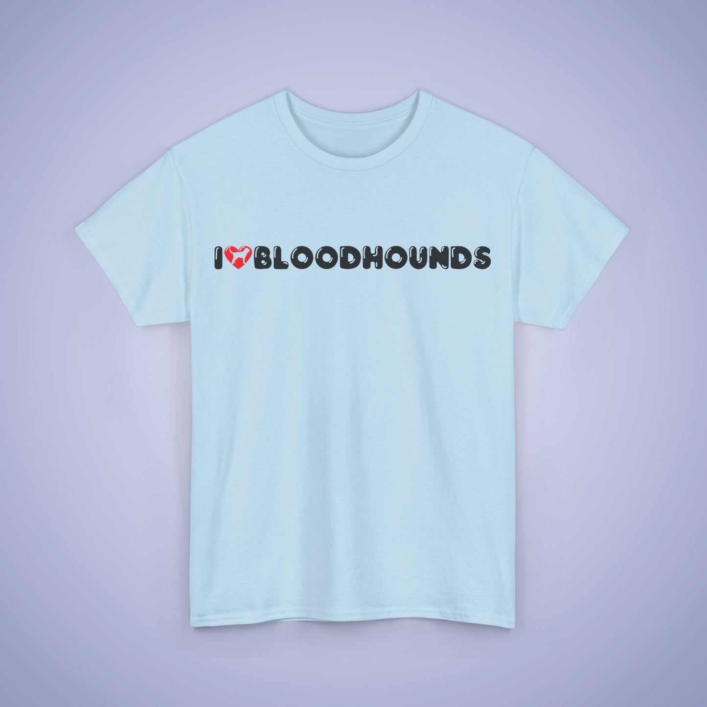 I Heart Bloodhounds Unisex T-Shirt