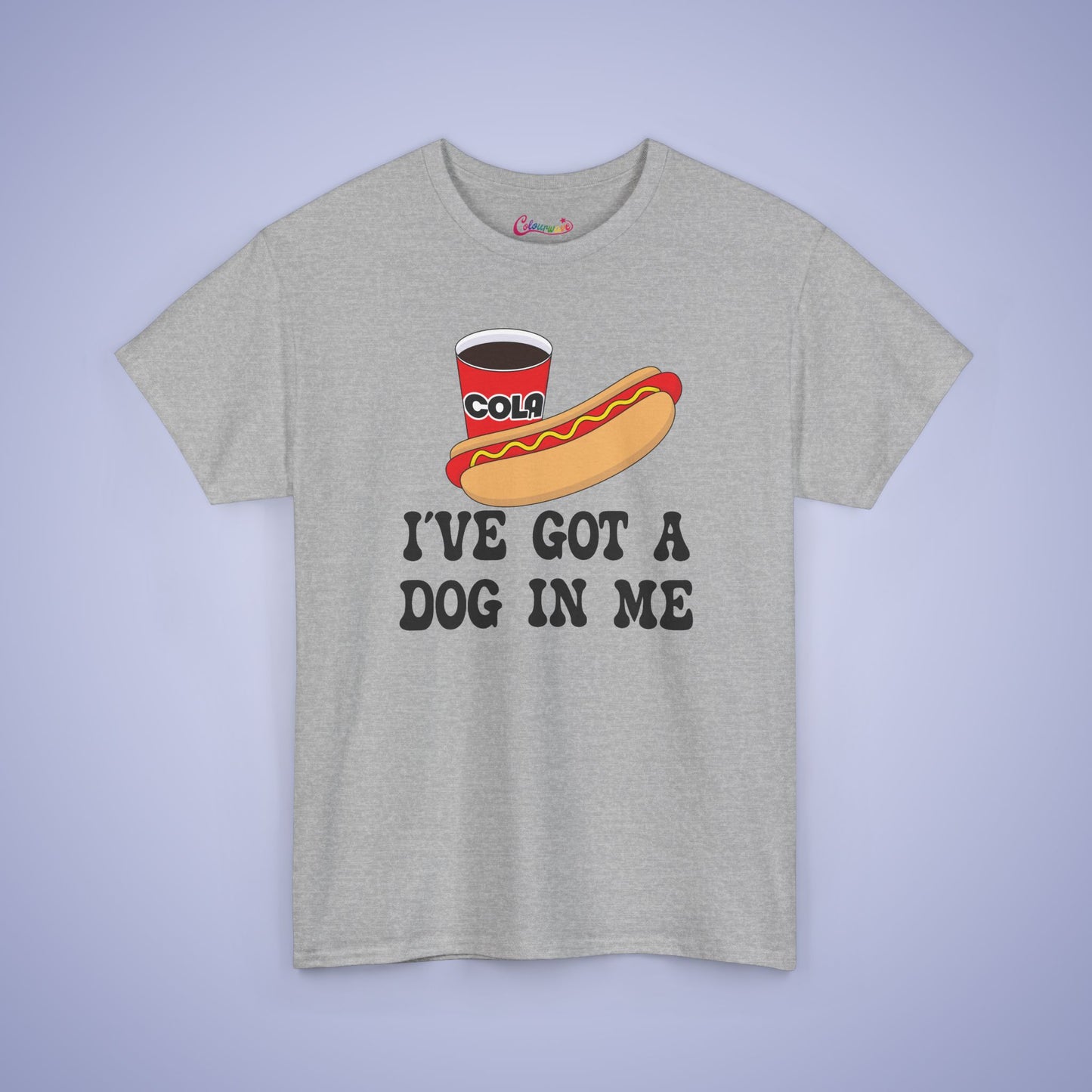 I've Got a Dog in Me Funny Hot Dog T-Shirt | Hot Dog Lover Gift Black
