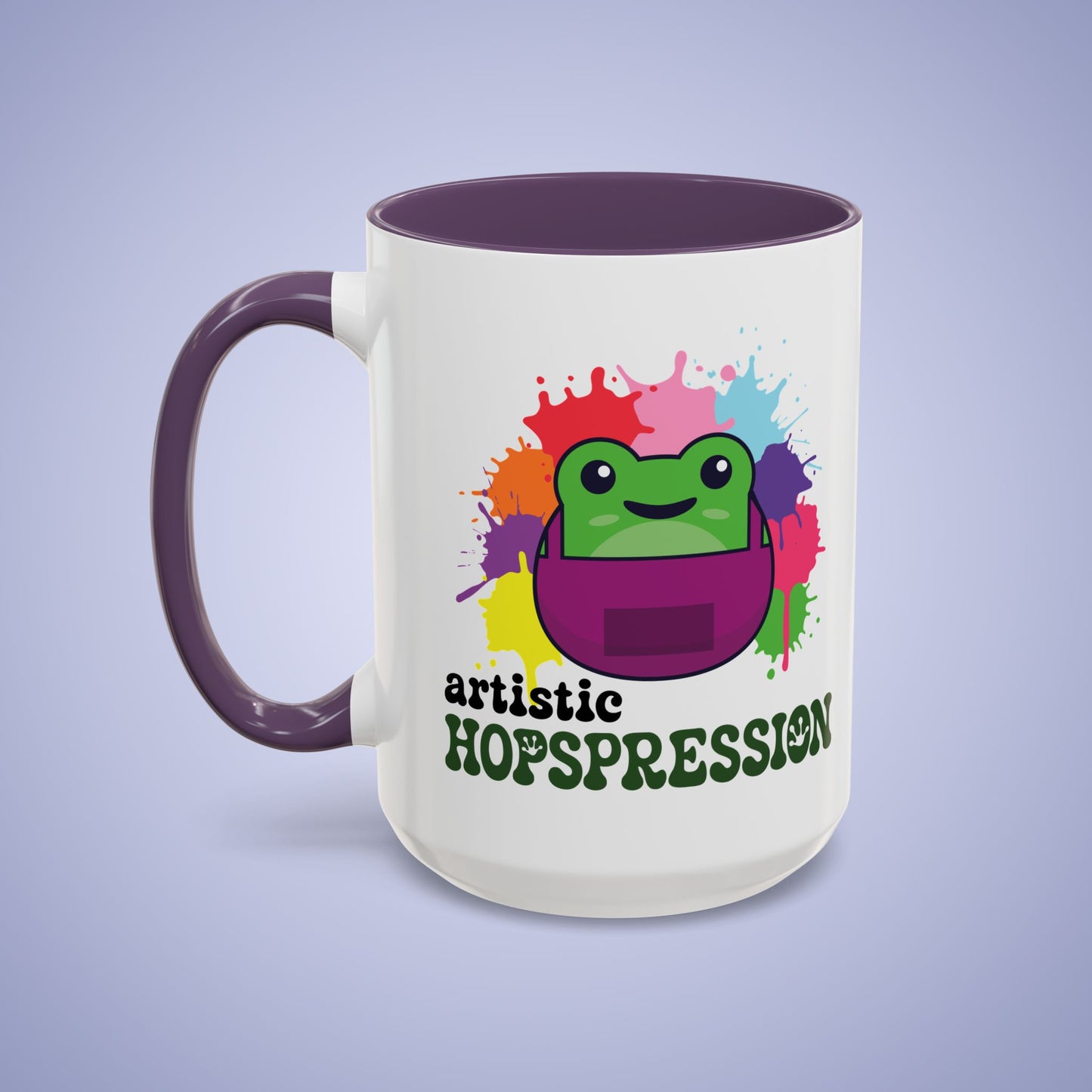 Artist Frog Lover Gift Coffee Mug Ceramic
