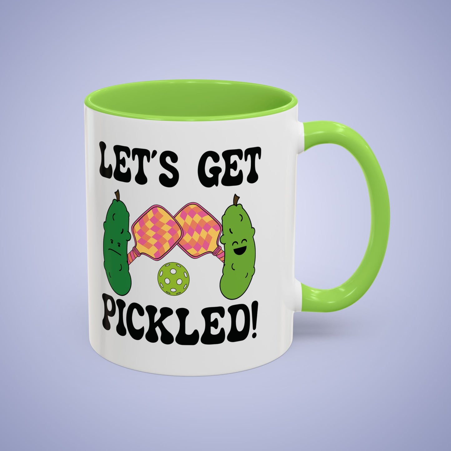 Lets Get Pickled Pickleball Mug | Fun Pickle Lover Gift Mug
