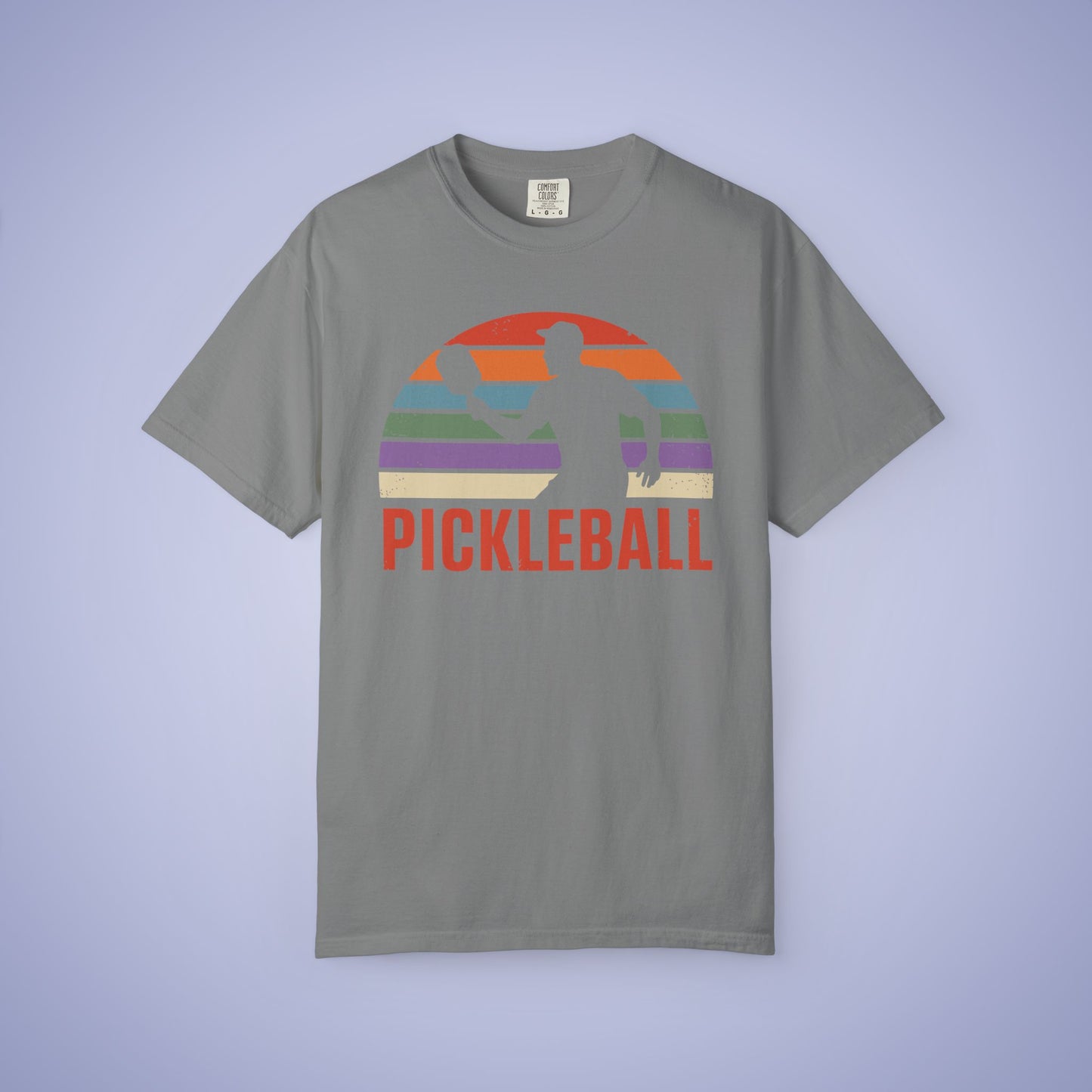 Retro Pickleball Comfort Colors T Shirt Unisex