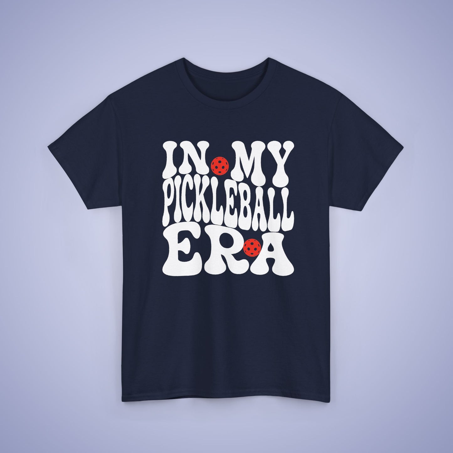 In My Pickleball Era Funny Pickleball T Shirt White Graphic Design