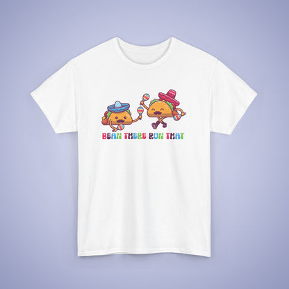 Bean There Run That Taco Lover Cinco De Mayo Unisex Oversized T Shirt