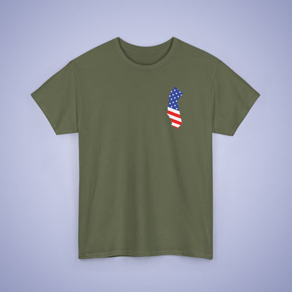 California Map Pocket Art Proud American Unisex T Shirt