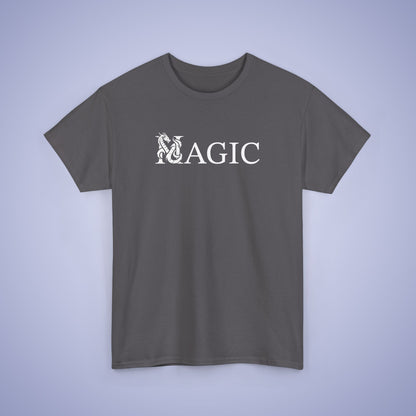Magic Word Art Text Dragon Lover Unisex T Shirt