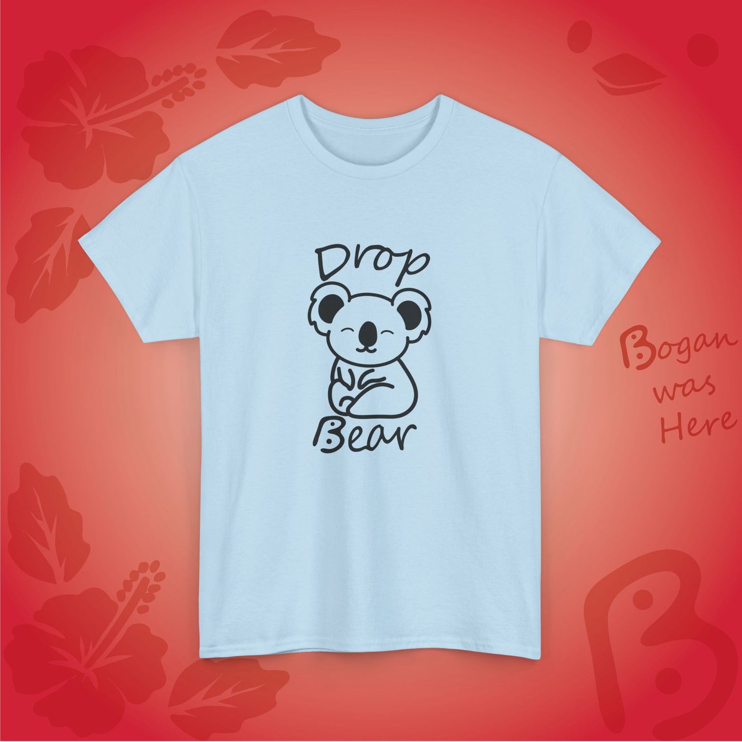 Drop Bear Cute Koala Bogan's Design T Shirt