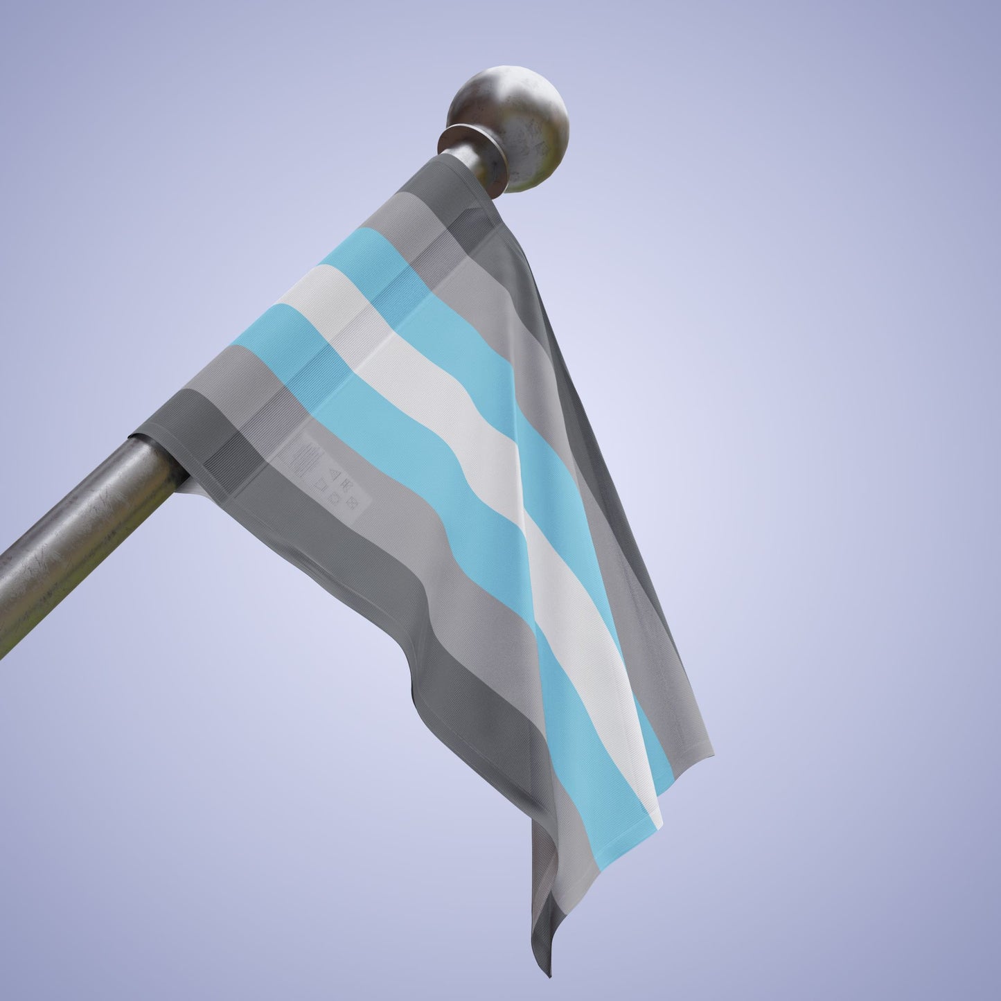 Demiboy Pride Month Flag Banner Small Medium & Large