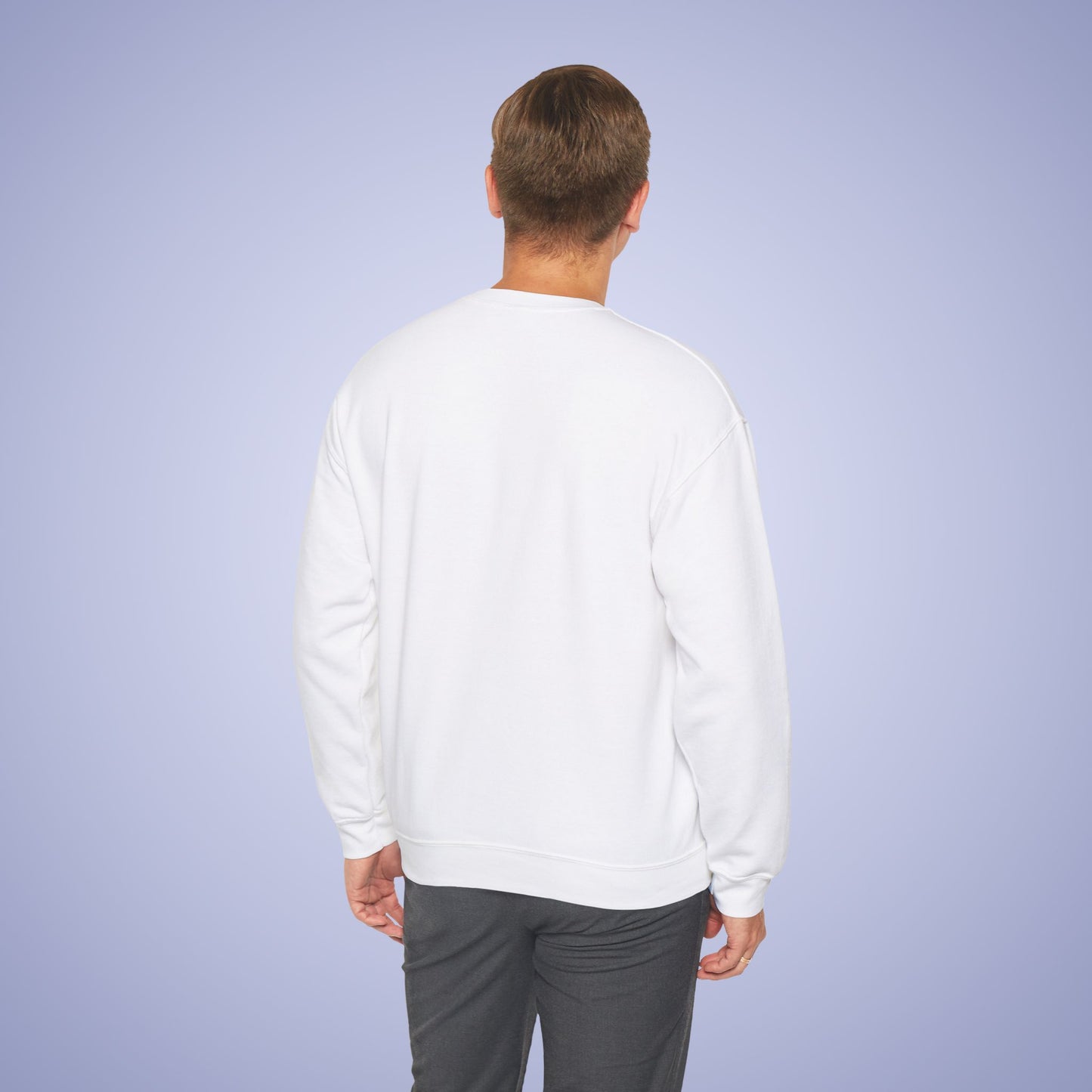 Blank White Unisex Crewneck Sweatshirt