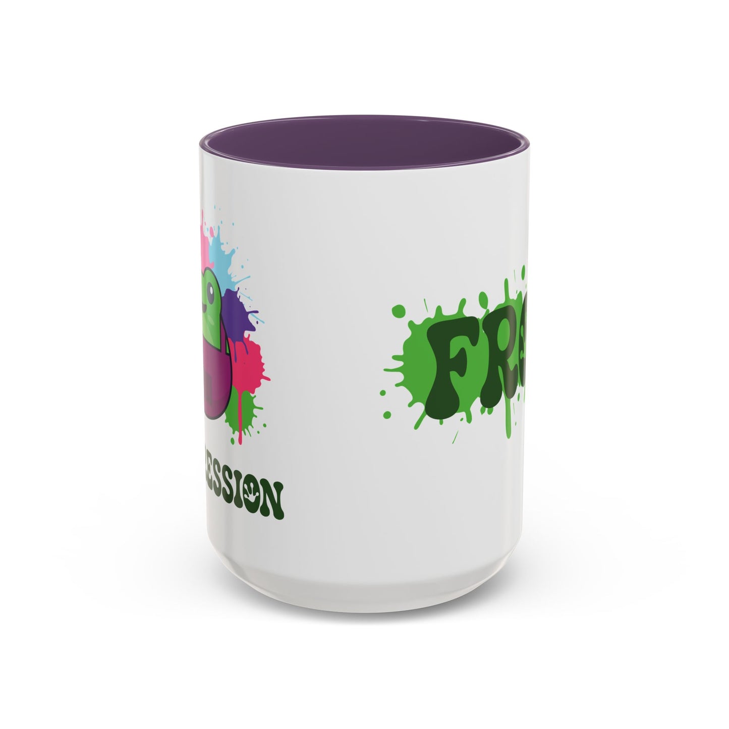 Artist Frog Lover Gift Coffee Mug Ceramic