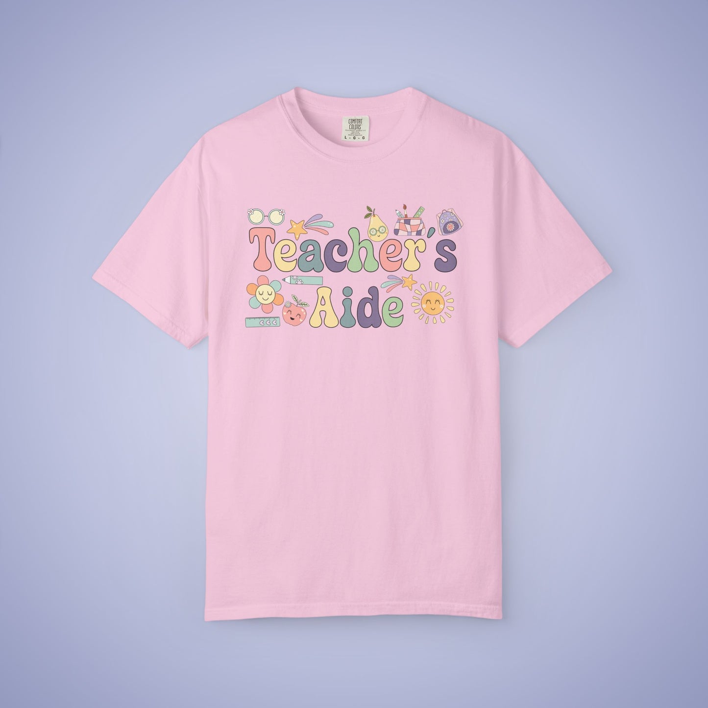 Teachers Aid Teacher T Shirt Retro Comfort Colors Unisex Back to School