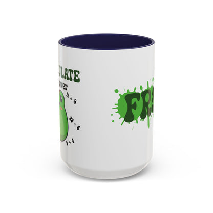 Croak-ulate the Answer Math Teacher Frog Lover Gift Coffee Mug Ceramic