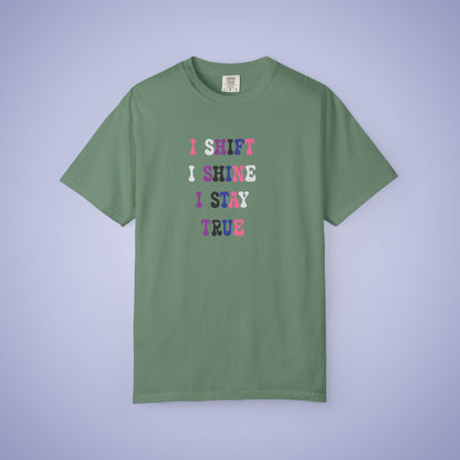 I Shift I Shine I Stay True Gender Fluid LGBT Pride Month Comfort Colors T Shirt Unisex