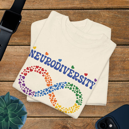 Neurodiversity Makes Our Classroom Stronger Infinity Heart Graphic Autism Awareness Unisex T Shirt