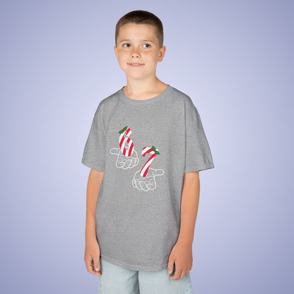 Candy Cane Christmas 67 Tee Fun Trending Kids Cotton T Shirt Six Seven Youth