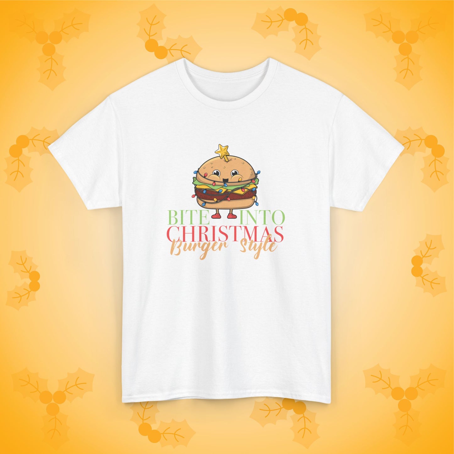 Bite in to Christmas Burger Style