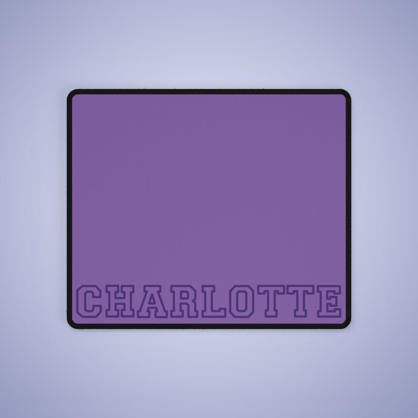 University Style Personalized Name XXXXL Light Purple Mouse Pad