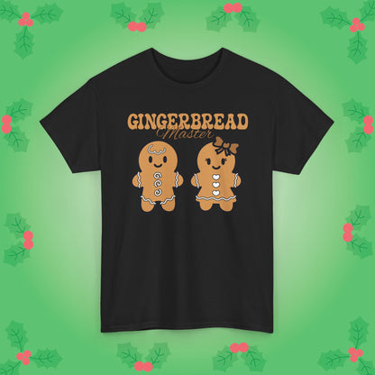 Gingerbread Master Christmas Gift Baking Enthusiast Unisex T Shirt
