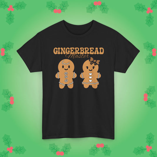 Gingerbread Master Christmas Gift Baking Enthusiast Unisex T Shirt