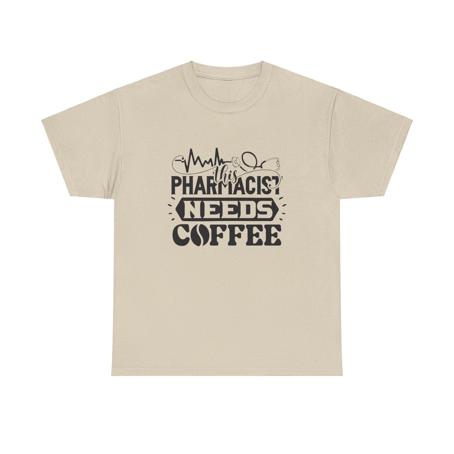 This Pharmacist Needs Coffee Funny T-shirt