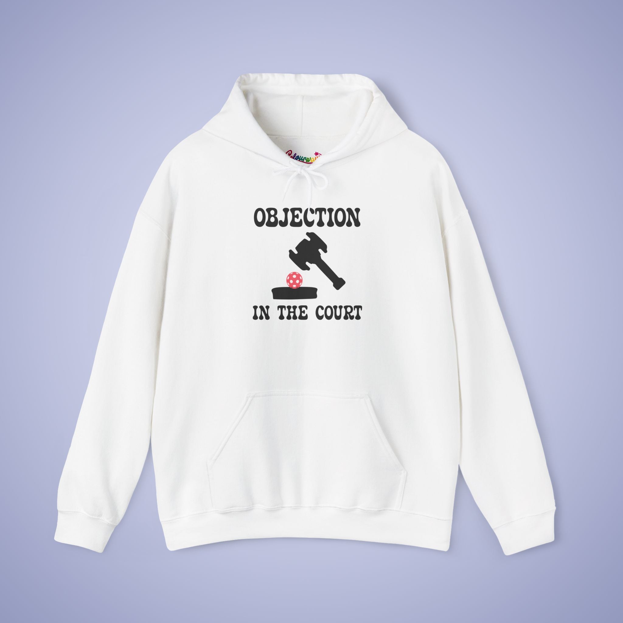 Objection in the Court Pickleball Lawyer Judge Gift Hoodie Graphic Design Sweatshirt