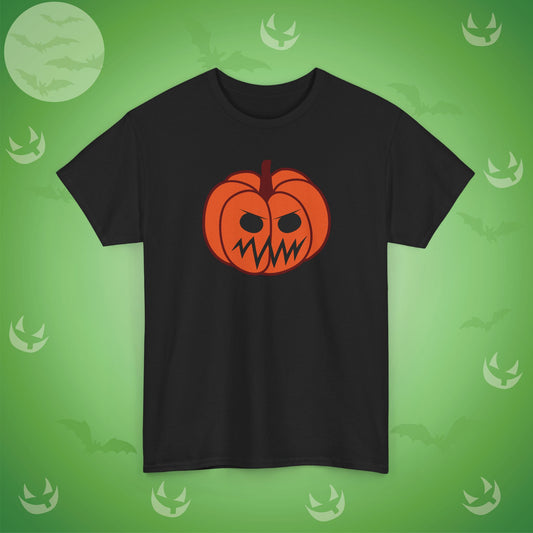 Jackolantern Angry Face Halloween Pumpkin  Unisex T Shirt