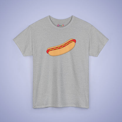 Hot Dog Graphic T-Shirt | Hot Dog Lover Gift Black