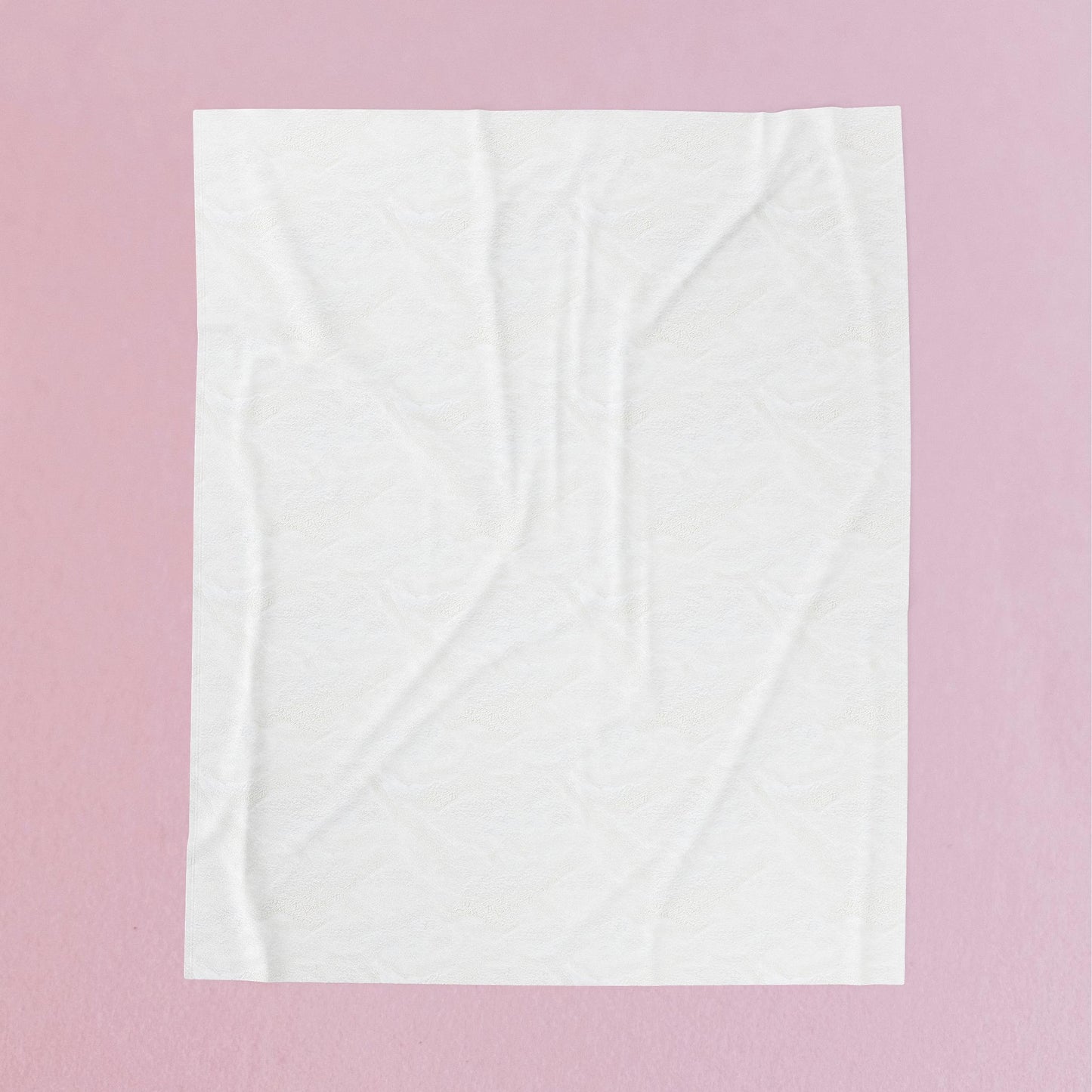 Breast Cancer Survivor Boho Floral White Velveteen Plush Blanket 3 Sizes Chemotherapy Gift
