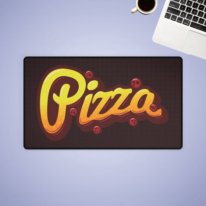 Pizza Pizza Decor Gaming Desk Mat Medium & Large Foodie Gift