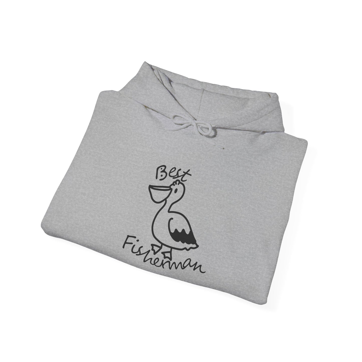 Best Fisherman Cute Pelican Bogan's Design Hoodie Sweatshirt