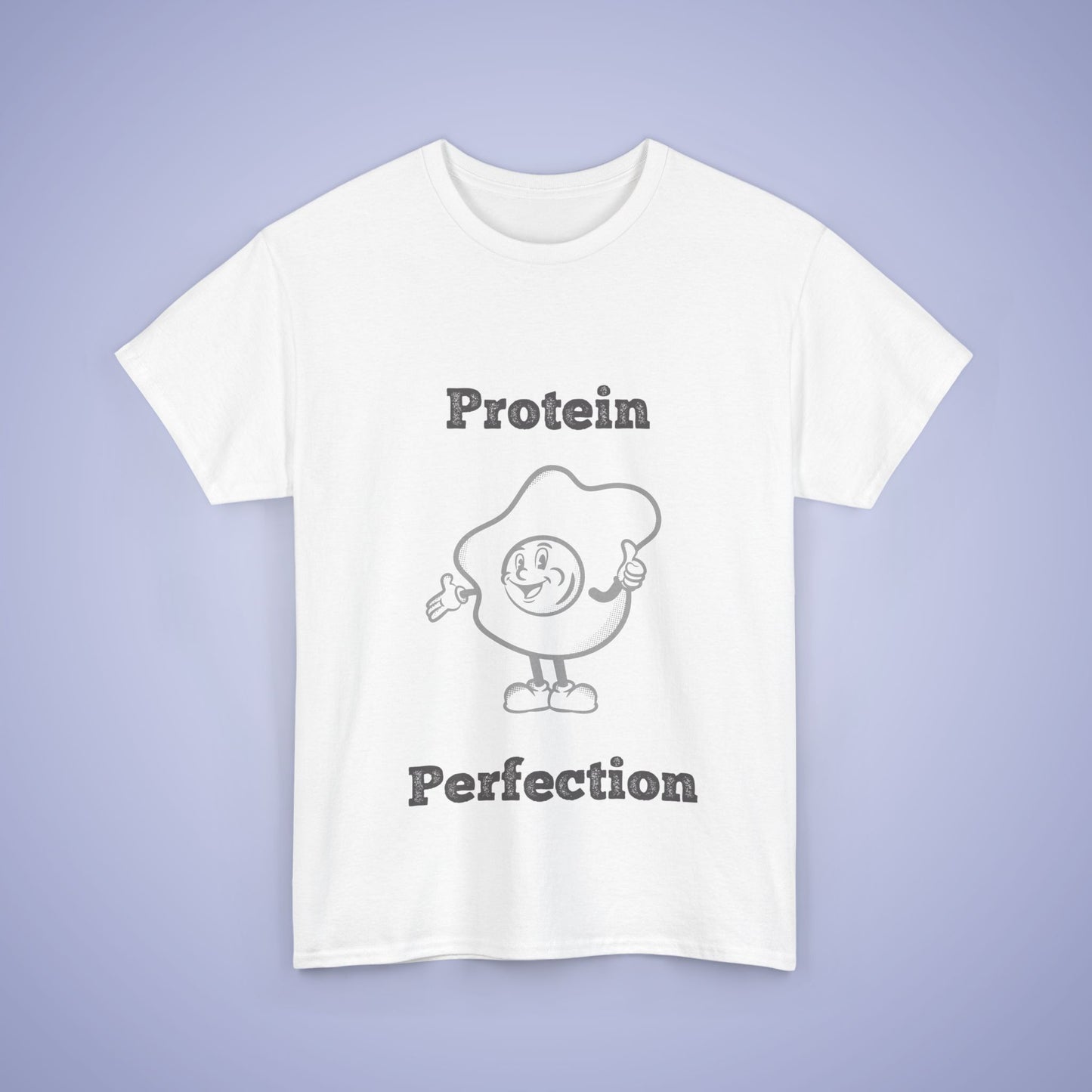 Protein Perfection Fitness Healthy Eating Motivation Funny Egg