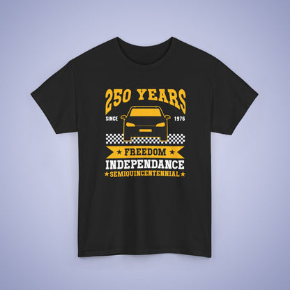 New York Taxi 250 Years of Freedom USA Celebration Unisex T Shirt