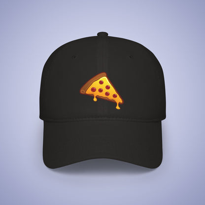 Pizza Slice Graphic Art Cap Low Profile Baseball Hat for Pizza Lovers