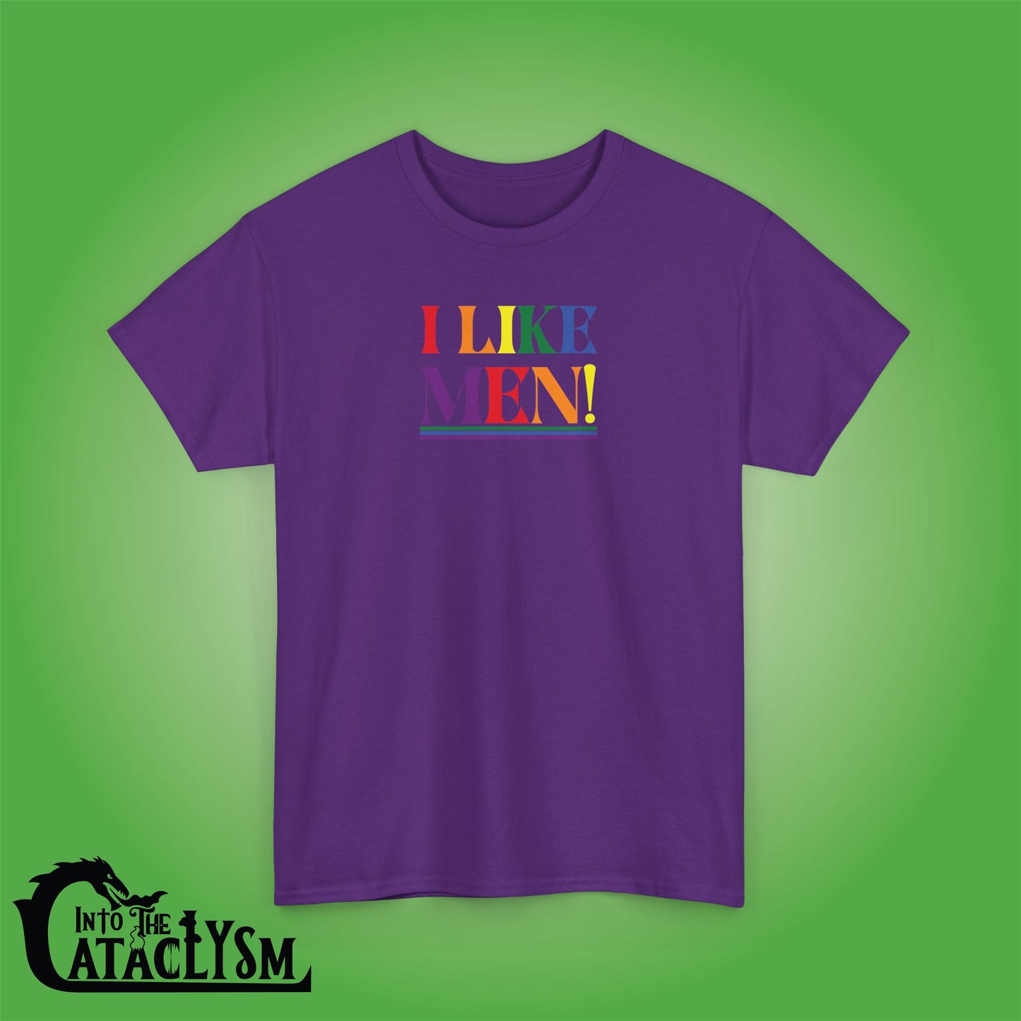 I Like Men LGBTQ Funny Legends of Blood Unisex Dark T Shirt
