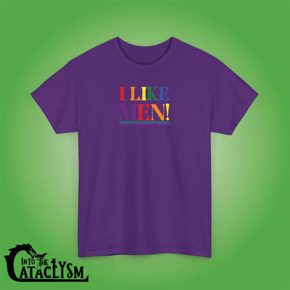 I Like Men LGBTQ Funny Legends of Blood Unisex Dark T Shirt