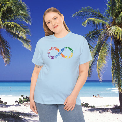 Infinity Heart Graphic Autism Awareness Unisex T Shirt