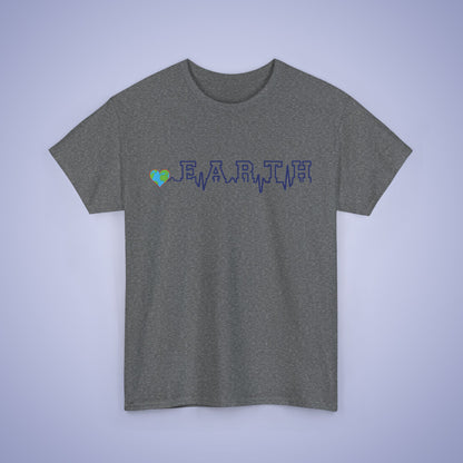 Heartbeat Earth Day Unisex Oversized T Shirt