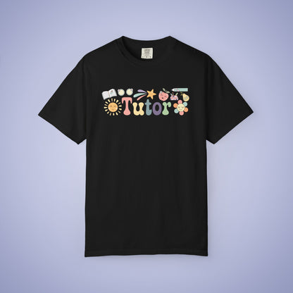 Tutor Teacher T Shirt Retro Comfort Colors Unisex Back to School