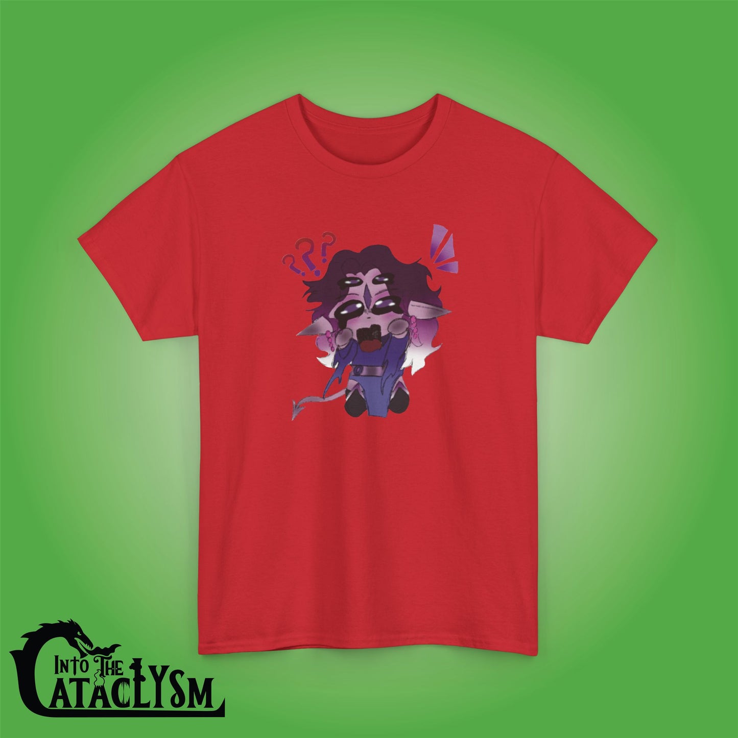 Morticia Cry Chibi Into the Cataclysm Unisex Graphic T Shirt