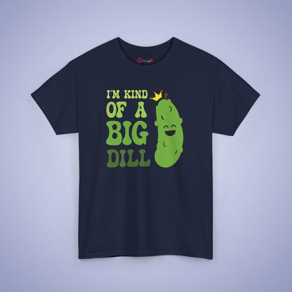 Im Kind of a Big Dill Pickle Lover Pickleball Tee Graphic Design T Shirt