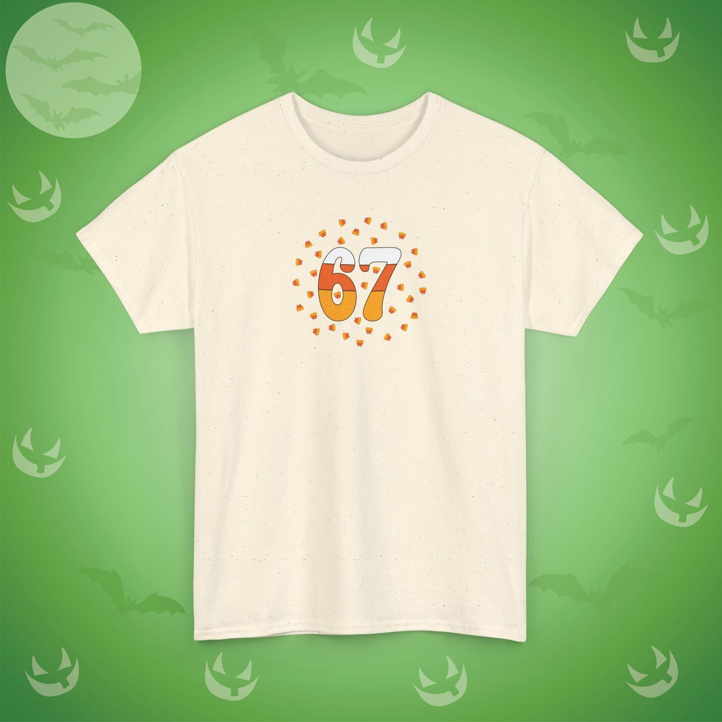67 Candy Corn White Halloween Candy Unisex T Shirt