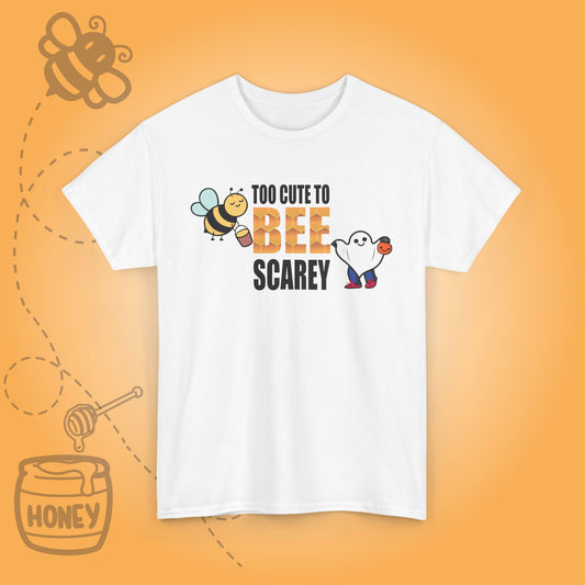 Too Cute to Bee Scarey Sweet As Honey Funny Halloween Bee Lover Design Unisex T Shirt