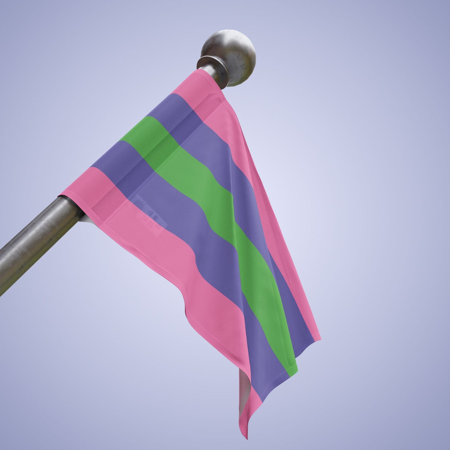 Trigender Pride Month Flag Banner Small Medium & Large
